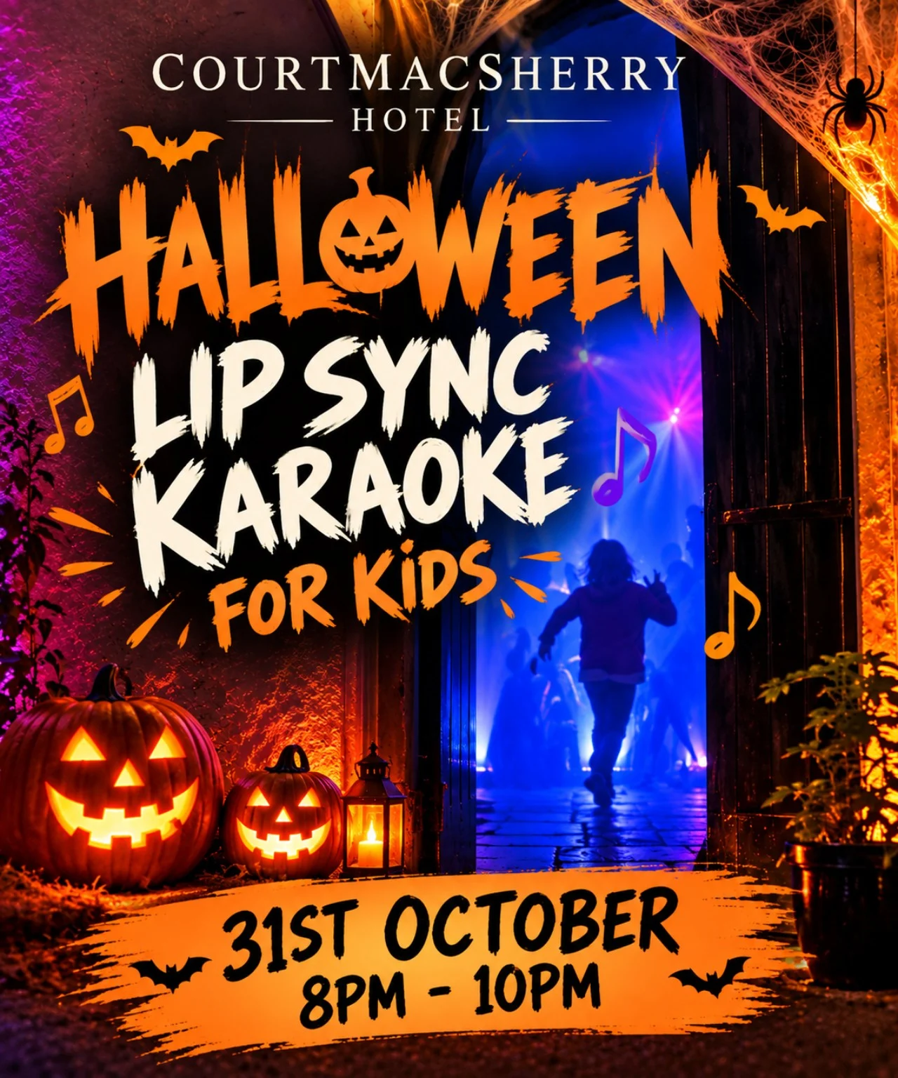 Halloween Lip Sync Karaoke for Kids at Courtmacsherry Hotel – 31st October