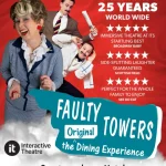 Faulty Towers Dining Experience live theatre dinner at Courtmacsherry Hotel